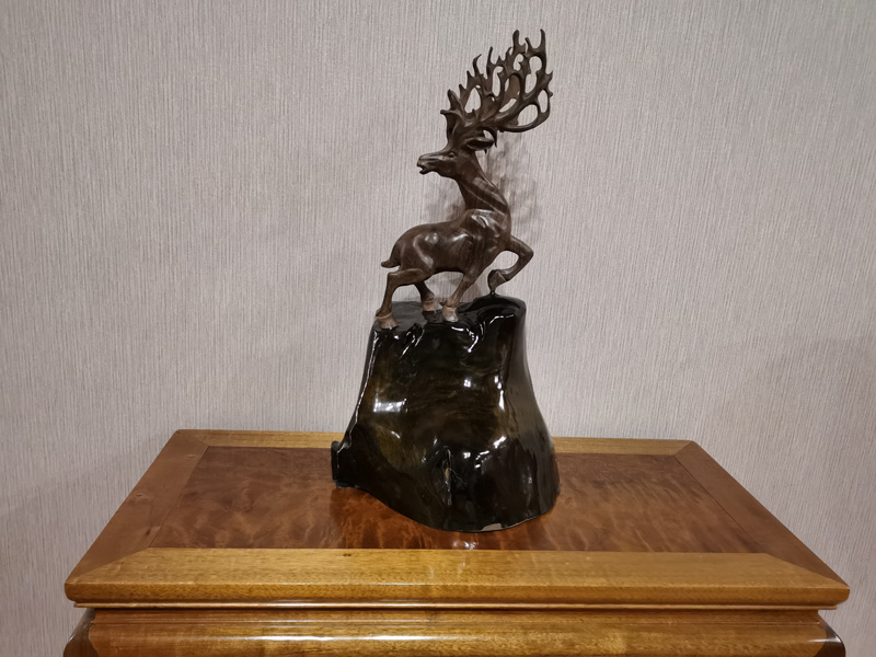 漳州金丝楠木阴沉木一鹿发