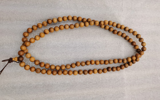 漳州金丝楠木枯木新料手串