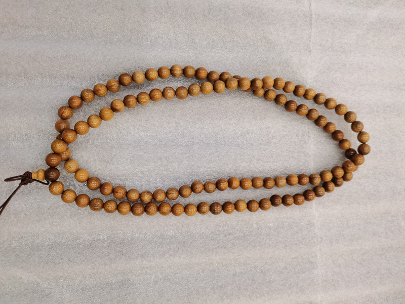 漳州金丝楠木枯木新料手串