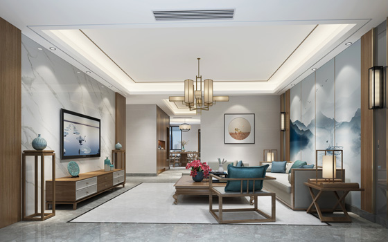 龙岩中式客厅设计