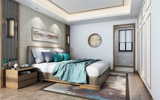 龙岩中式风格卧室