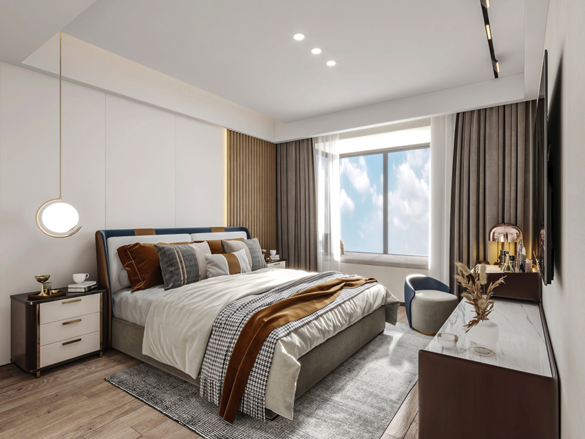 龙岩卧室装修设计