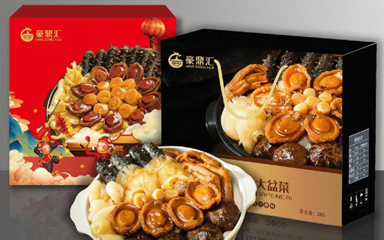 礼盒款   金玉满大盆菜