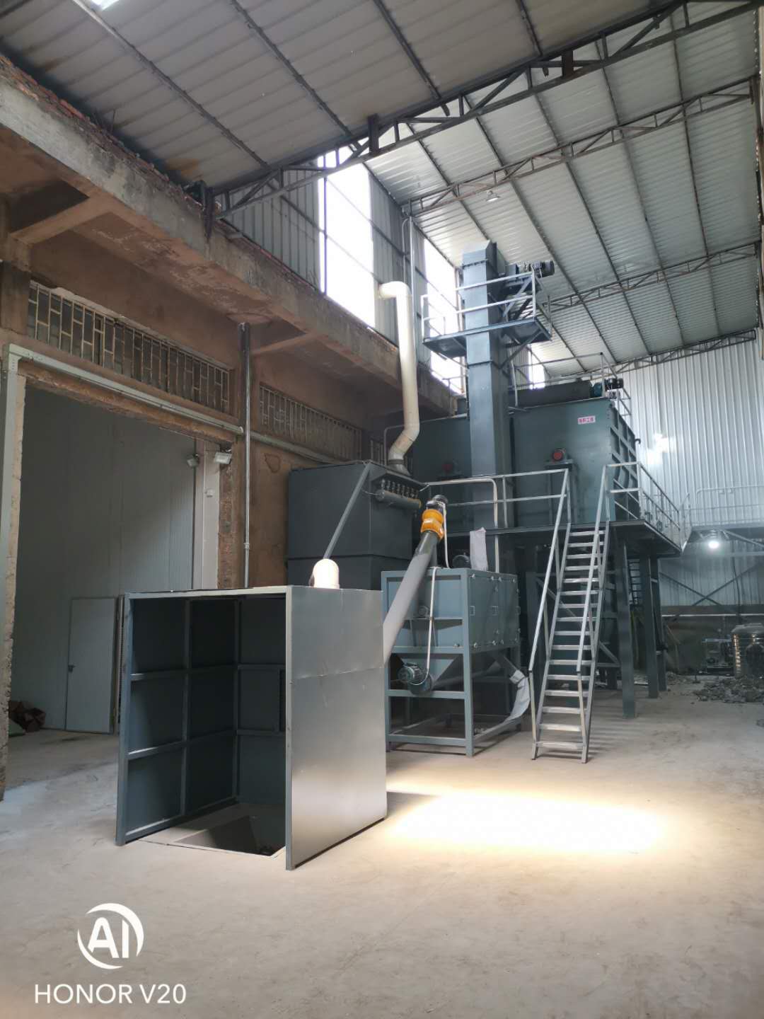 蚊香粉料搅拦系统