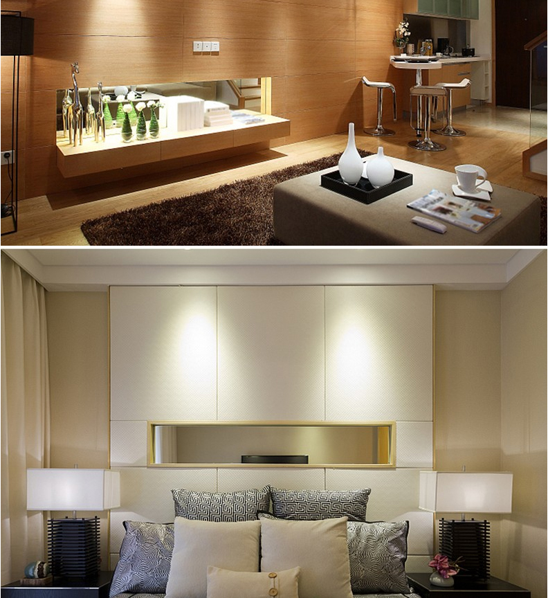 【智能筒灯】铝件+亚克力 智能调光调色 筒灯