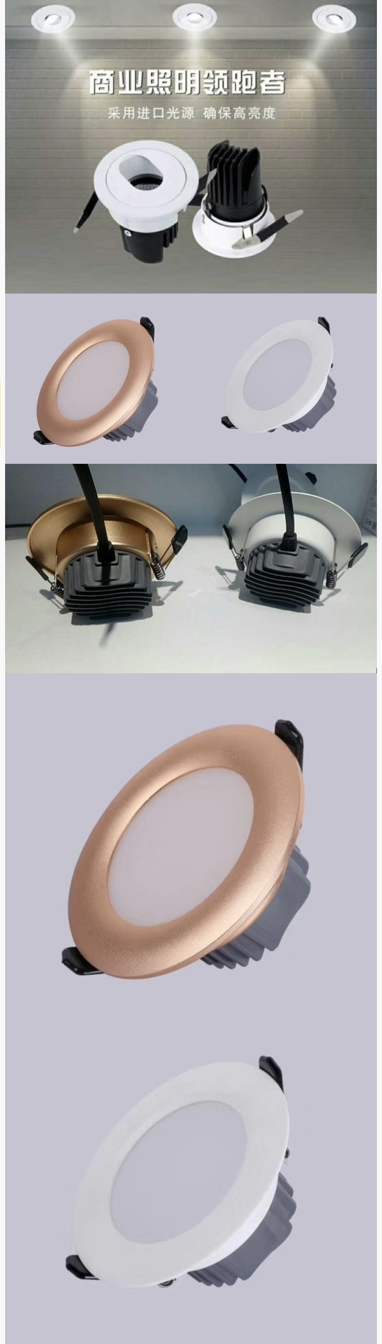 雷硕LED筒灯 2.5寸 3寸