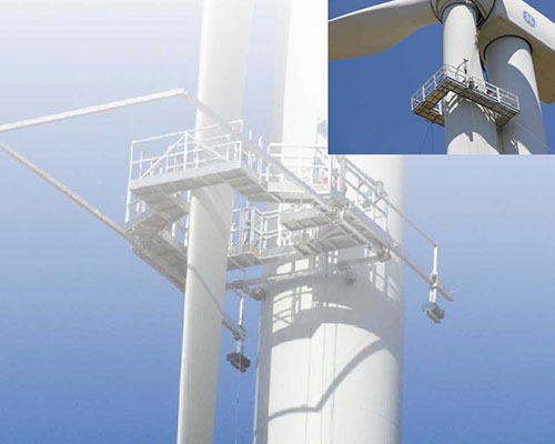 360&deg;叶片检修平台租赁