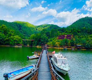 水上浮桥