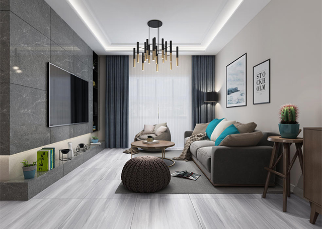 瓷砖装修北欧简约风格案例