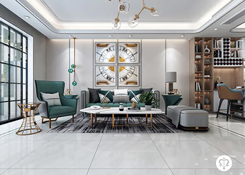 瓷砖装修现代轻奢风格案例