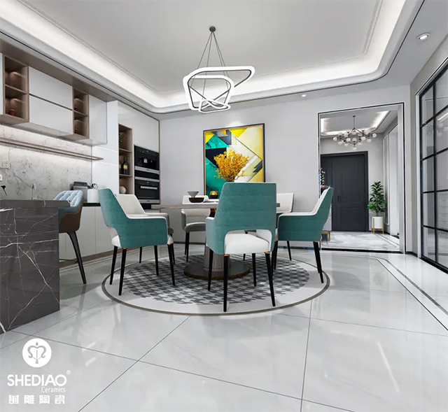 瓷砖装修现代轻奢风格案例