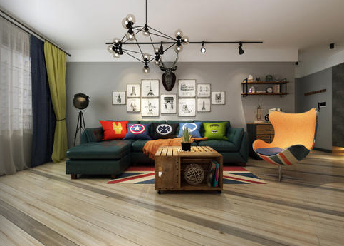 瓷砖装修工业风风格案例