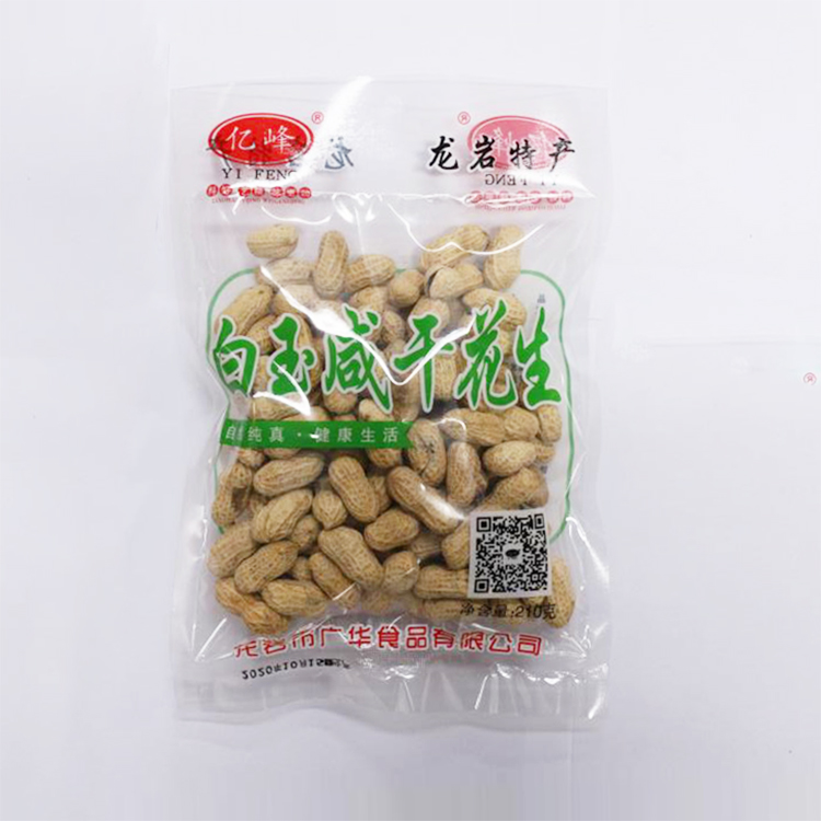 白玉咸干花生210克
