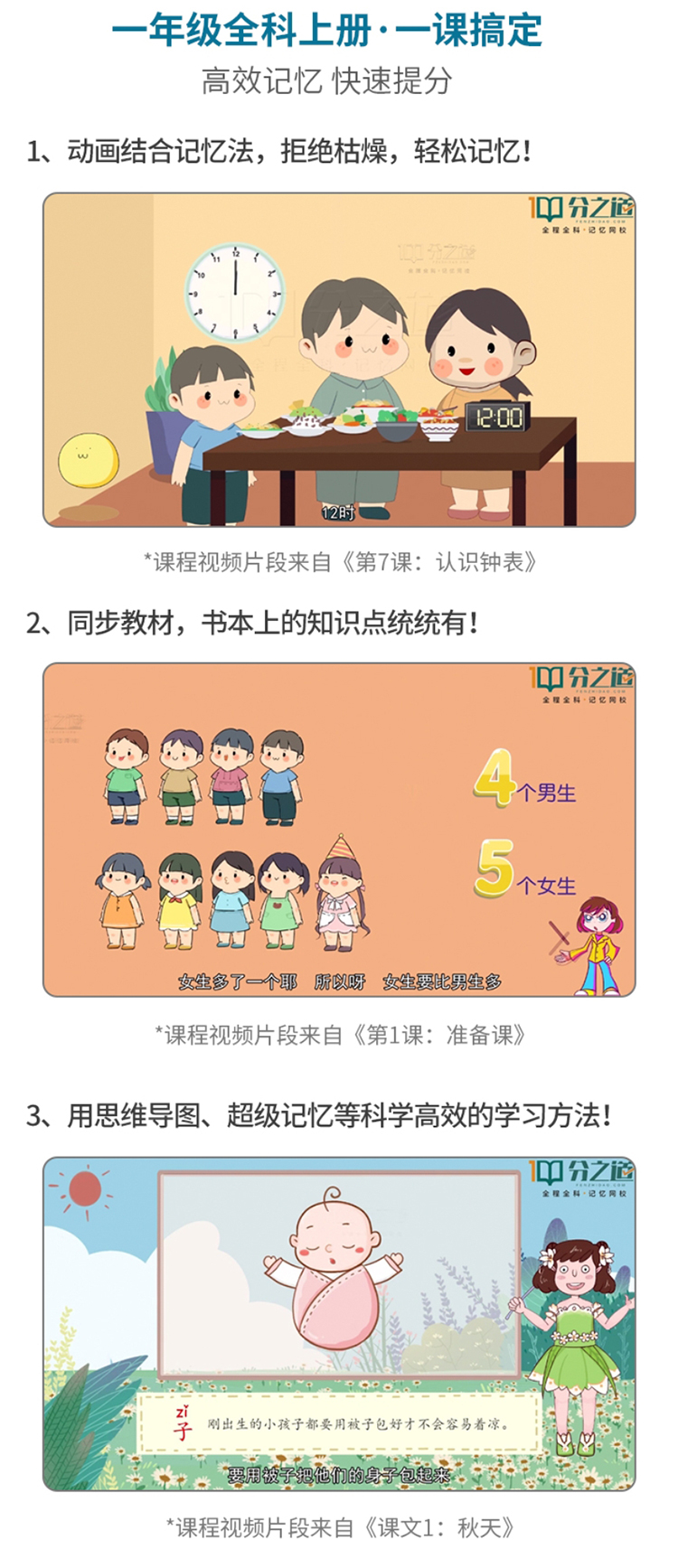 人教版一年级全科上册（泉州在线教学）