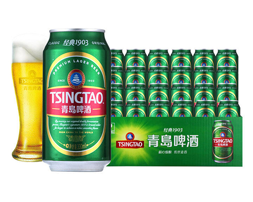 青岛啤酒经典1903 330ml*24听/箱