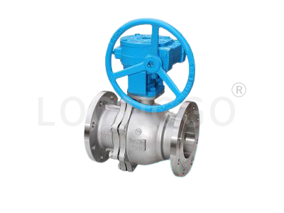 龙岩浮动式涡轮球阀  