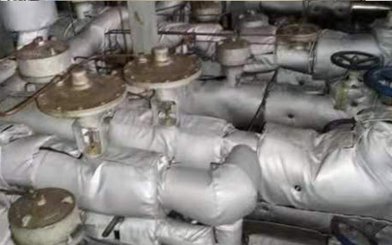 龙岩硫化机保温套案例