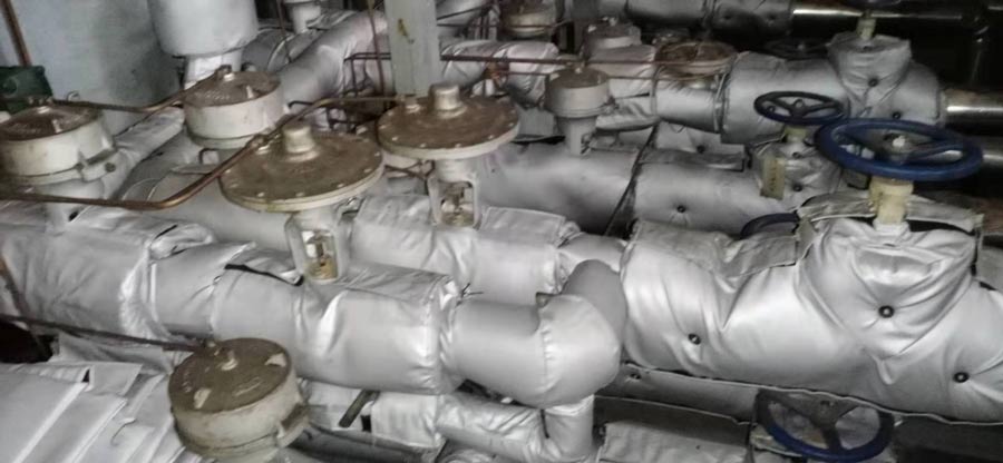 龙岩硫化机保温套案例