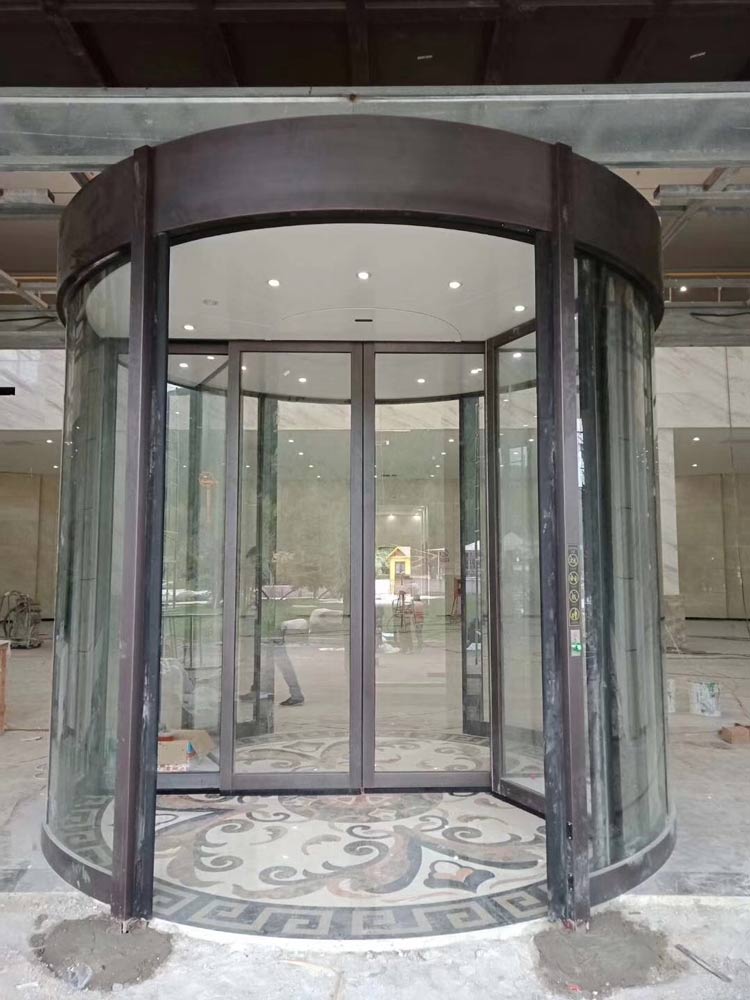 龙岩旋转门安装