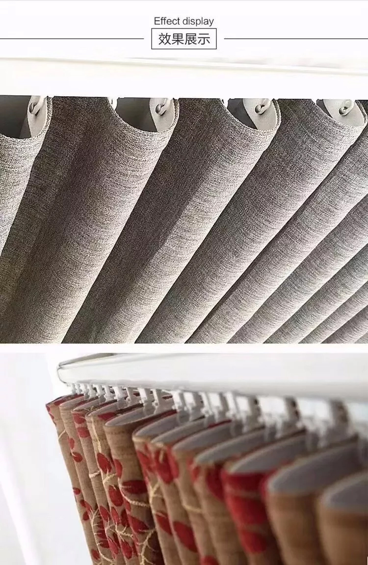 蛇形帘织带与拉轮