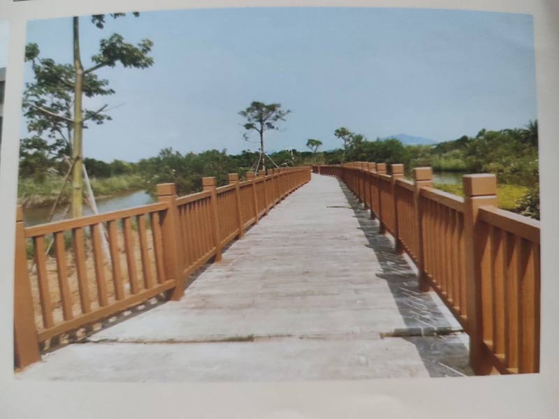 长汀仿木纹水泥栏杆厂家