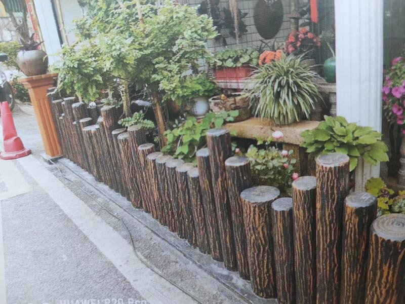 龙岩仿木纹水泥栏杆批发