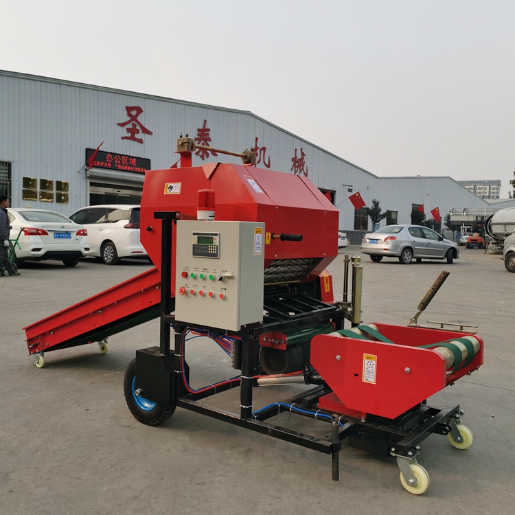 扬州苞米杆打捆压实包膜机生产厂家