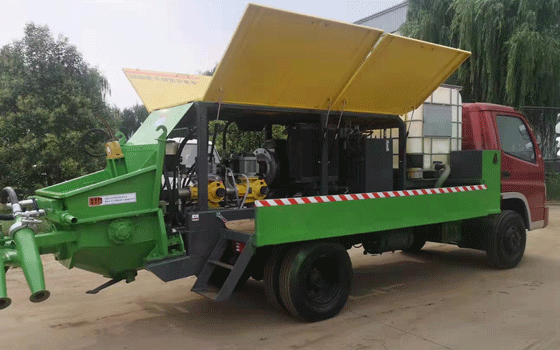 龙岩车载20立方湿喷机