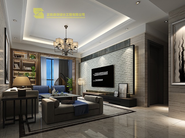 上杭客厅装修效果图