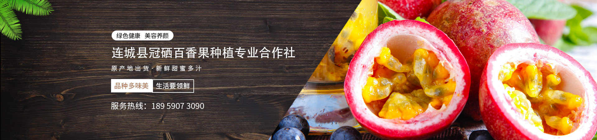 连城县冠硒百香果种植专业合作社